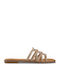 Women's Flat Sandals Beige