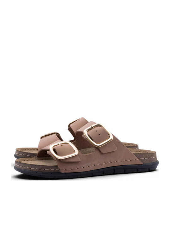 Sunny Sandal Sienna Leather Anatomic Pink Sandals