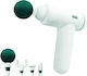 Jocca Massage Gun for Neck Head Waist Back Legs Body and Hands with Vibration White