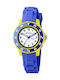 Tikkers Analog Kids Watch 30mm Blue with Silicone Strap