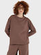 Damen Sweatshirt Braun