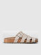 Women's Flat Sandals Beige