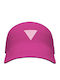 Guess Kids' Fabric Jockey Hat Fuchsia