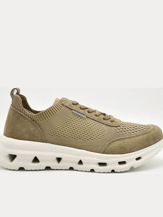 Stonefly Herren Sneakers Taupe