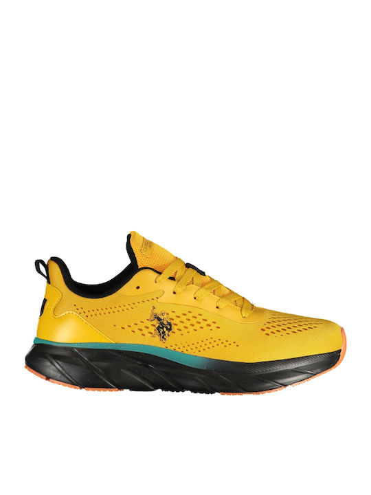 U.S. Polo Assn. Sports Men's Sneakers Yellow