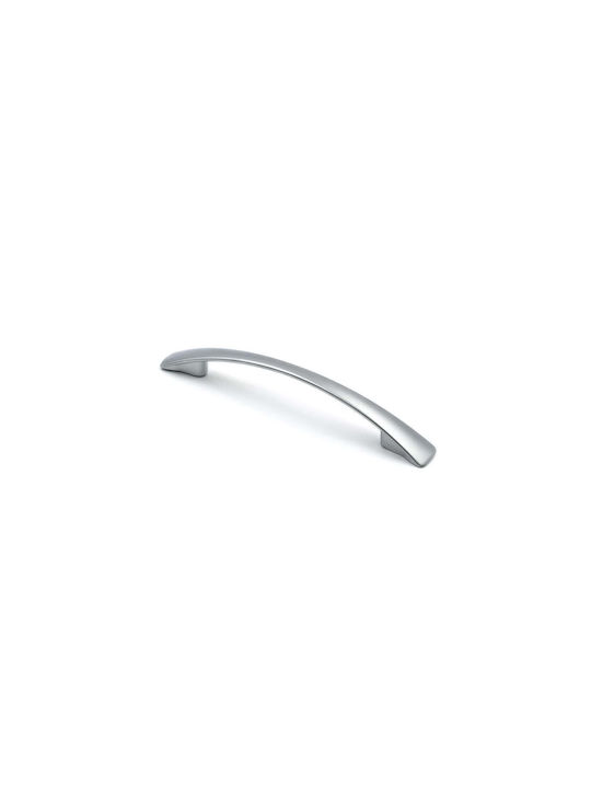 X-IT Möbelgriff aus Metall Mattchrom mit Lochabstände 96mm
