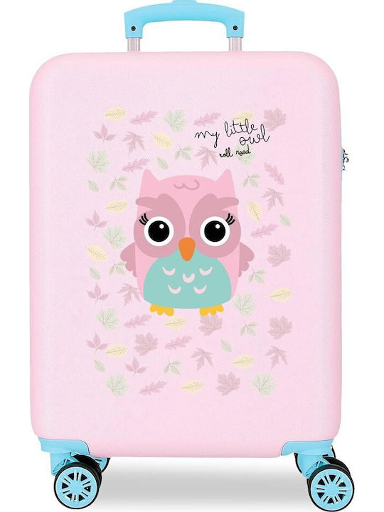 Roll Road Kinder Reise Koffer Kabine My Little Owl mit 4 Räder Höhe 55cm