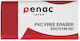 Penac Eraser Penac 100% Rubber 59 X 21 X 10mm Red Color