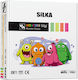 Radiere Silka Box Pentru Creion Fără Reziduuri 20 Bucăți/Ambalaj Silka Monster Design