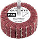 Graphite Flap Disc Abrasive Non-woven Shank 60 X 25 X 6 Mm P40