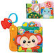 Winfun Fabric Activity Book with Light and Sounds for Newborns