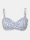 Trägerloses Bikinioberteil D-Cup Mediteraneo