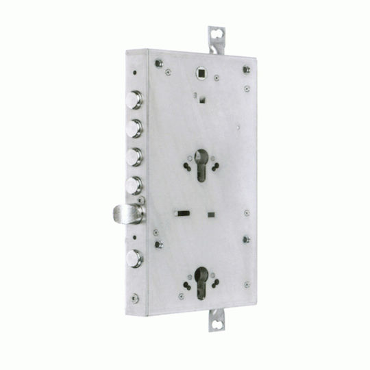 Încuietoare pentru Ușă Blindată cu Pinion Mottura Dublă 60mm 4 Bolțuri Mottura