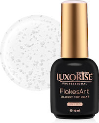 Top Coat Luxorise Flakesart Shine Snowy Eleganc...