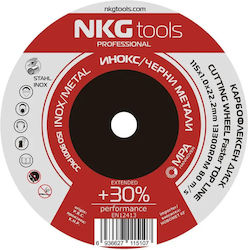 Stainless Steel Disc 115x1.0mm Nkg Tools