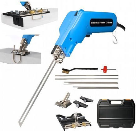 Caijte Foam Cutter Electric Hot Wire Cutter Polystyrene Cutting Set Fast Heating Foam Sculpting Modeling Diy