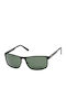 Eyelead Unisex Sunglasses with Black Frame and Black Polarized Lens