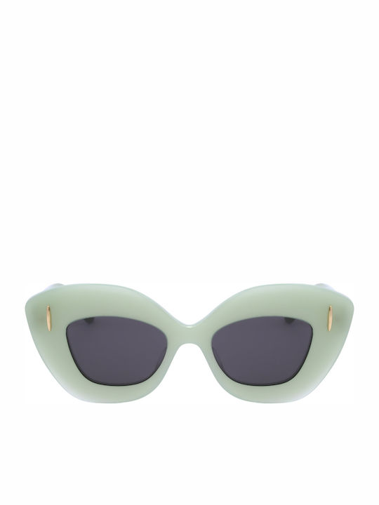 Loewe Women's Sunglasses with Green Frame and Gray Lens