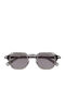 Zegna Men's Sunglasses with Transparent Horn-Rimmed Frame EZ0286 20A