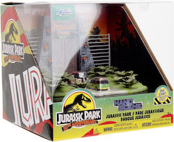 Jada Jurassic Park Nano Scene 2 Metallic Vehicles