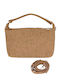 Celestino Women's Suede Look Handbag Beige