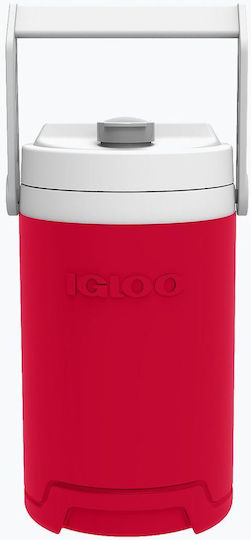 Igloo Gallon Μπουκάλι Θερμός Πλαστικό 3.8lt Red Star με Λαβή