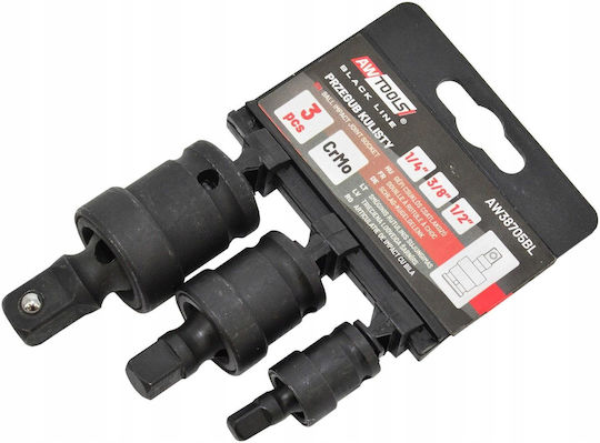 Awtools Awtools Impact Joint Set 3pcs Black Line