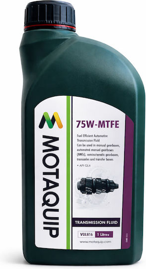 Motaquip MTFE Car Gear Oil For Manual Transmission 75W 1lt