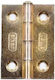 Hinge 1840/1.5 27x38x1.0mm 2pcs
