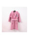 Linea Home Kids Bathrobe Unicorn Pink Hooded
