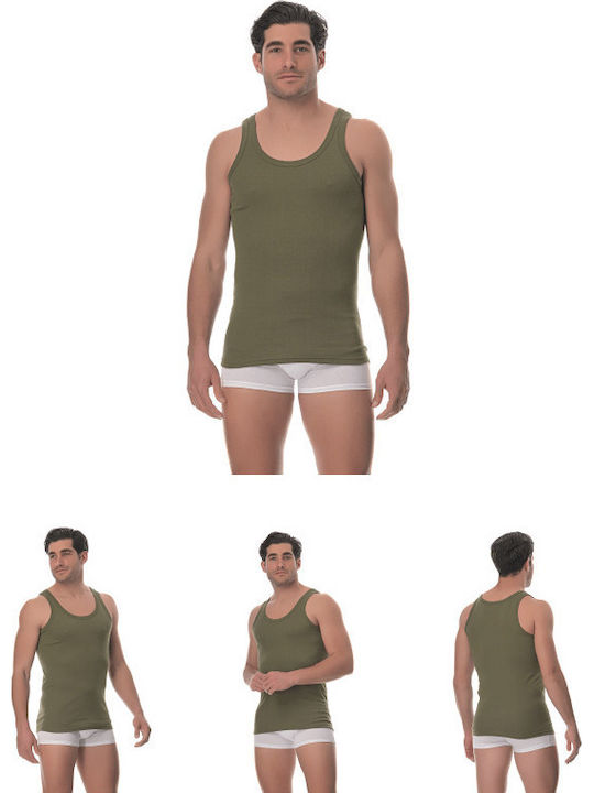 Lido Underwear Herrenunterhemd Khaki PRO-201-XA