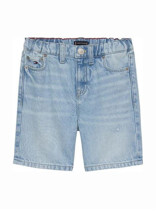Kinder Shorts Bermudas Denim Blau