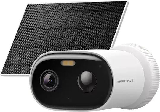Mercusys MC410 KIT v2 Cameră de Supraveghere IP Wi-Fi Full HD+ 3MP Impermeabilă cu Baterie cu Comunicare Bidirecțională și Obiectiv 3.6mm