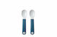Mepal Baby Set with Spoons for 9+ Months Blue 2 Pieces