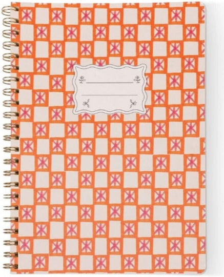 Twin Wire Notizbuch Spirale A4 Orange