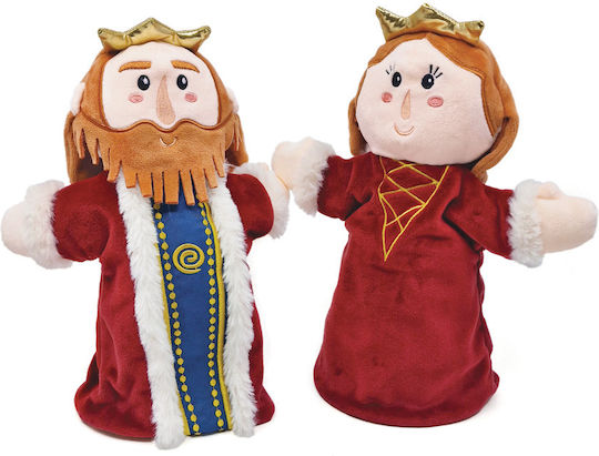 Svoora Double-Sided Glove Puppet King-Queen 25 cm
