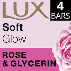 Lux Glow Soap Bars with Glycerin 4x90g