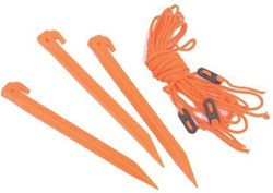 Hupa Σετ Πασαλάκια Σχοινάκια 50-3022-04-orange