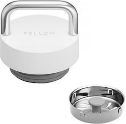 Fellow Spare Lid for Thermos Made of Steel White
