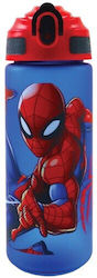 Gim Spiderman Plastic Kids Water Bottle Thermos...