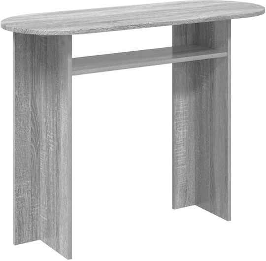 Wooden Console Gray Sonoma L100xW39.5xH75cm