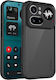 Matte Halbdurchsichtige Umschlag Rückseite Kunststoff Schwarz (Nichts Phone (4a) Pro)