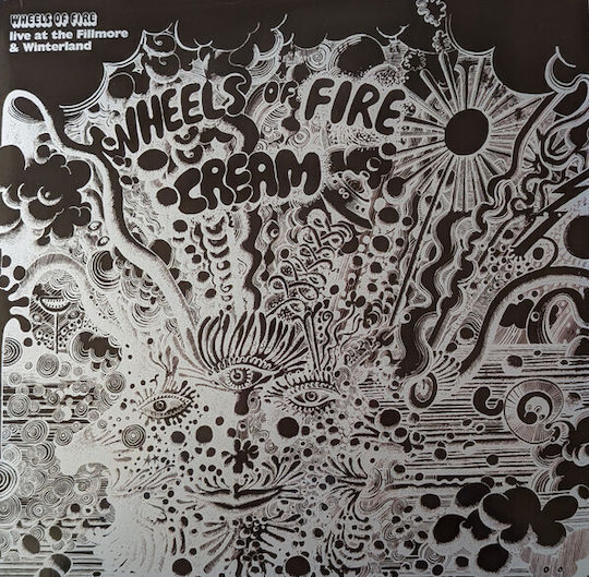 Cream 2 Wheels Fire Live At Fillmore & Winterland Vinyl