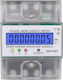 Contor de Energie Electrică Trifazat Sinotimer 3x230/400V AC 50Hz 3x5 80 A Afișaj Digital Iluminat cu LED DDS024T