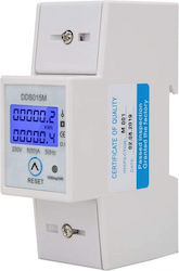 Contor Monofazat de Energie Electrică Sina Sinotimer Kwh Dds015m 230v Afișaj Digital Led Contor Monofazat de Energie Electrică Sina Sinotimer Kwh Dds015m 230v Afișaj Digital Led