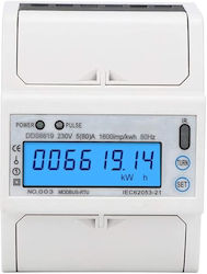 Contor Monofazat de Energie Electrică Sina Sinotimer Kwh Dds6619-014 220v Afișaj Digital Led Contor Monofazat de Energie Electrică Sina Sinotimer Kwh Dds6619-014 220v Afișaj Digital Led