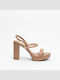 Damen Sandalen Beige