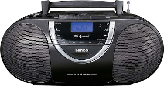 Lenco Boombox Dab+/fm Radio Cd Player Bluetooth Portable Black