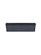 Prosperplast Ratolla Kunststoff-Blumentopf Anthrazit mit Untersetzer 15cm