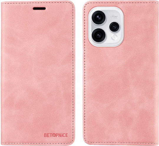Betopnice 003 Book Ροζ (Oppo Reno15 5G)